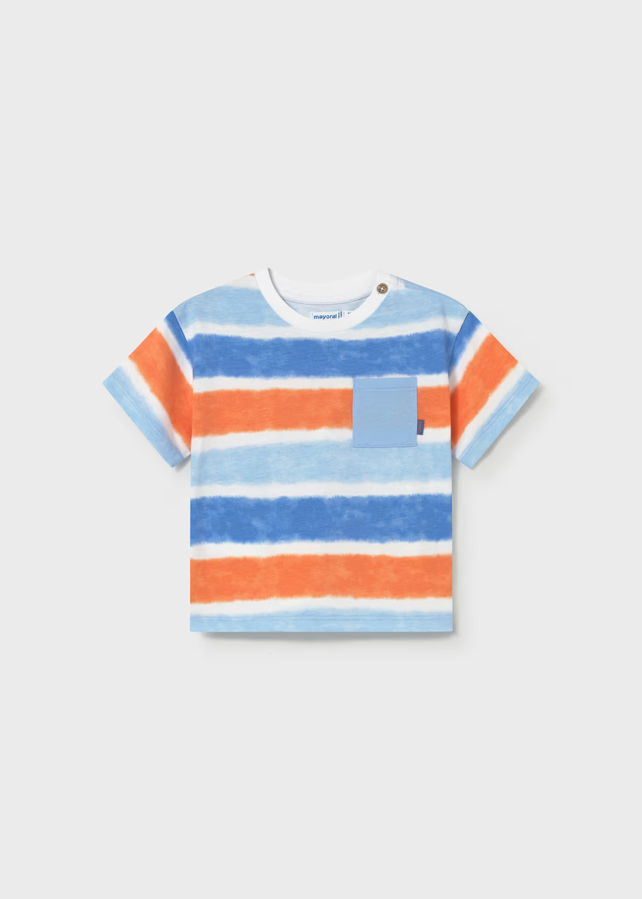 Mayoral Baby Boy Printed T Shirt Atoll Blue Little SProut