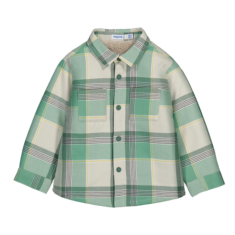Mayoral Flannel Shirt Fir Little Sprout