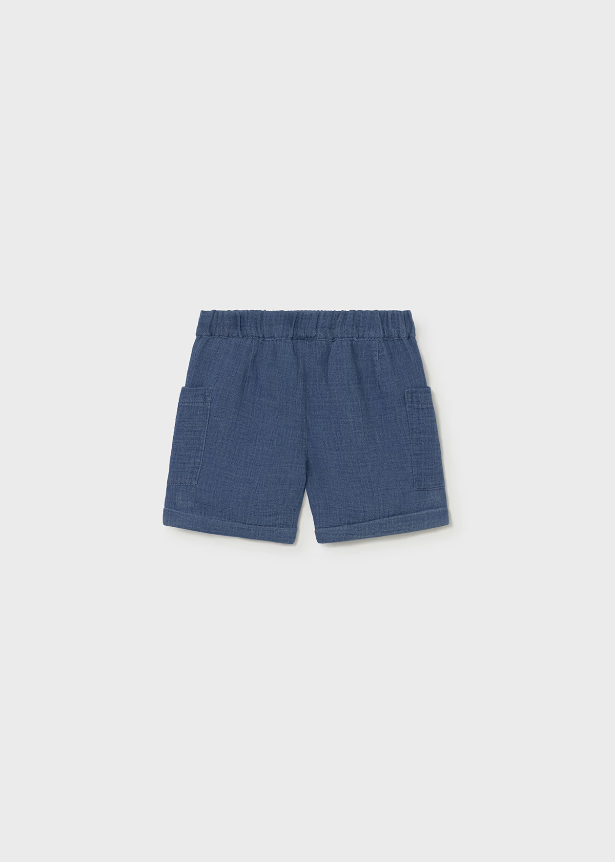 Baby Denim Shorts - Ocean