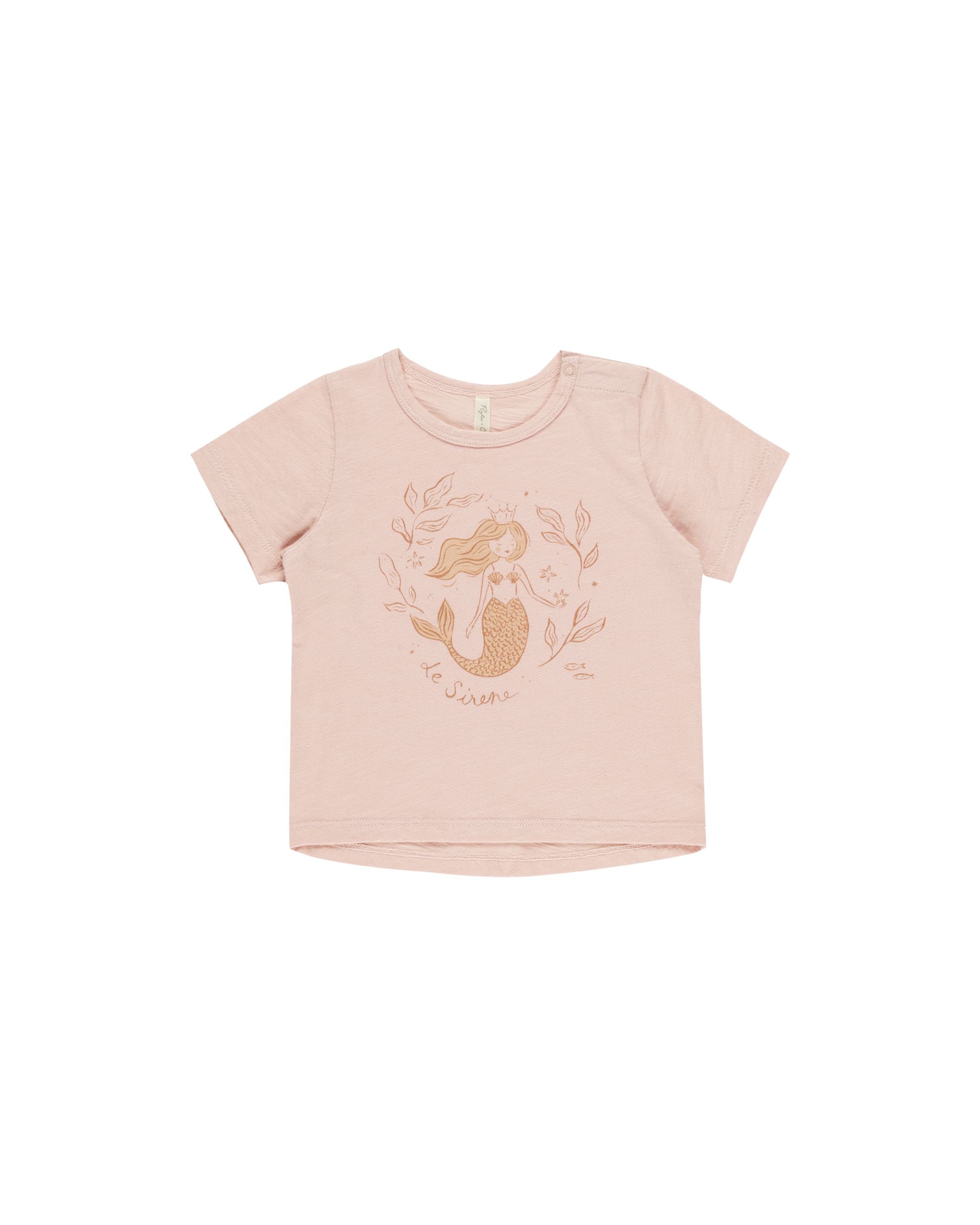 Basic Tee - Mermaid-Little Sprout