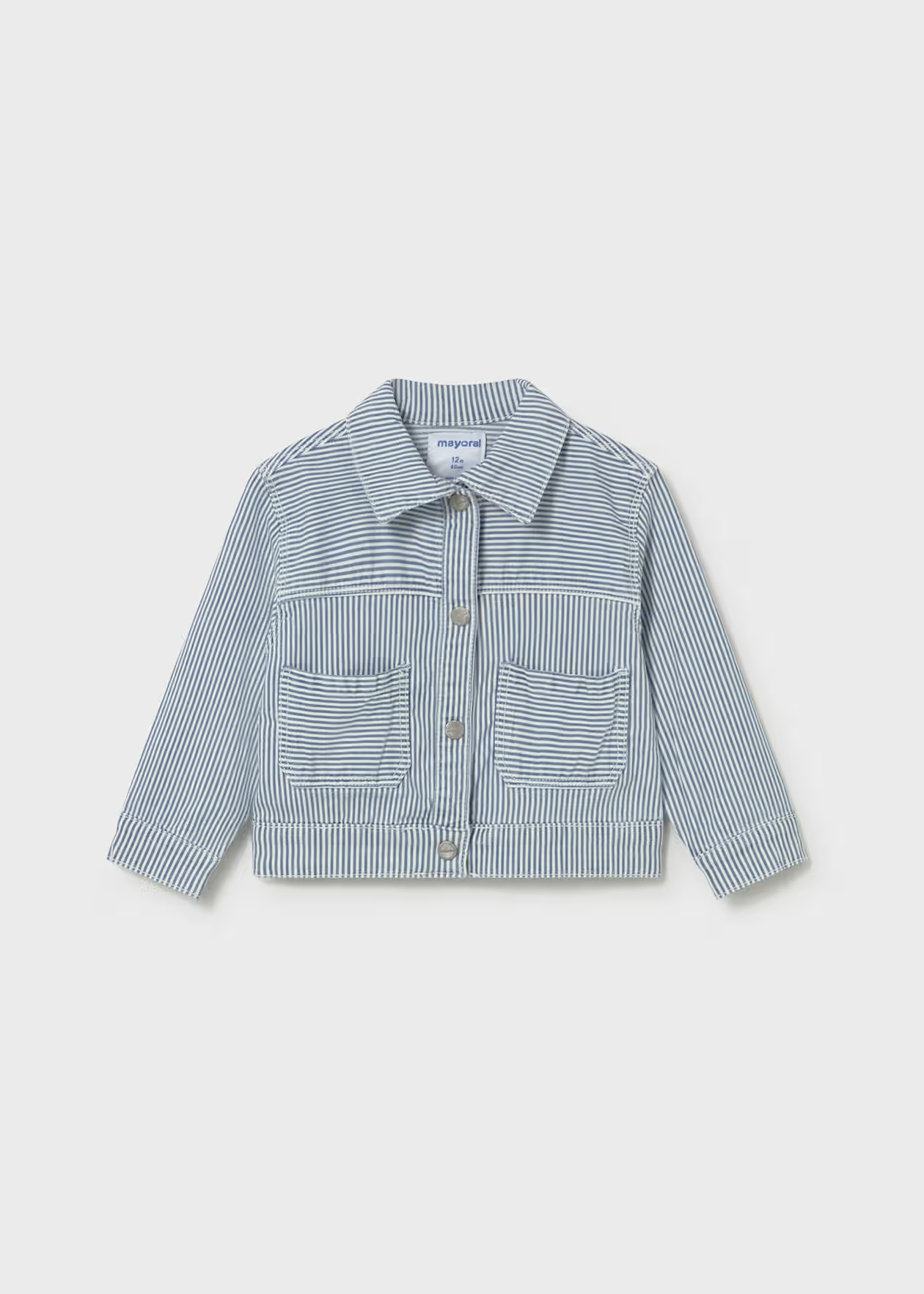 Mayoral Baby Denim Jacket Blue Little Sprout