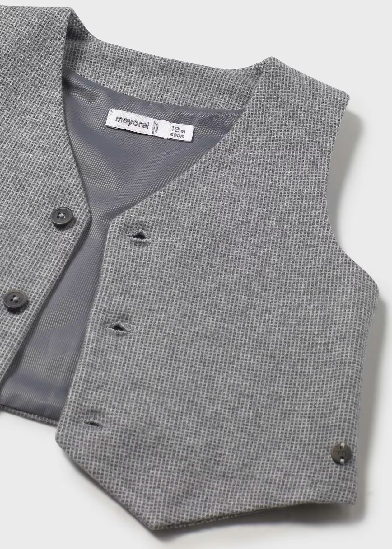 Dress Vest - Fog Mix