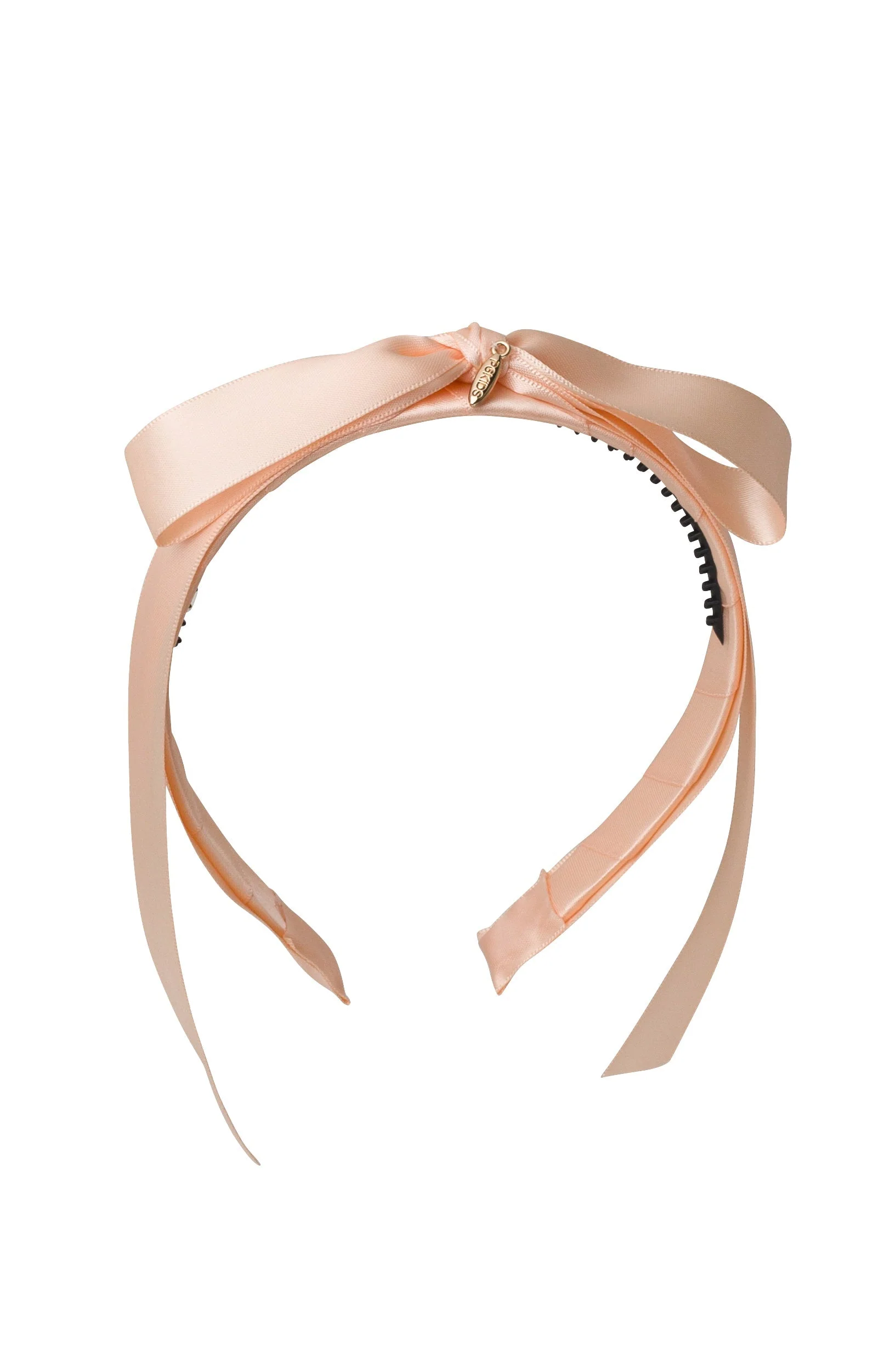 Matilda Satin Headband - Powder Pink