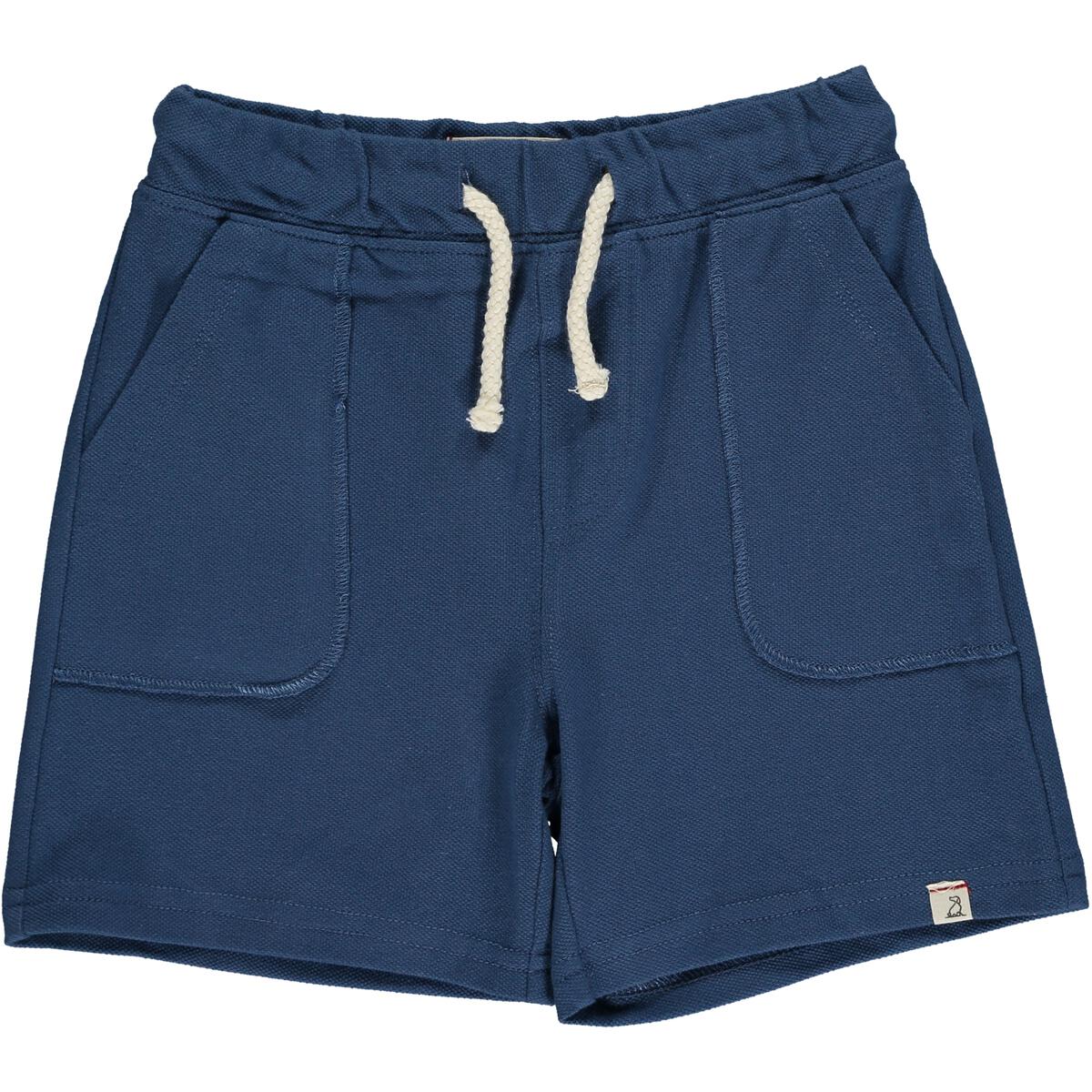 Timothy Navy Pique Shorts