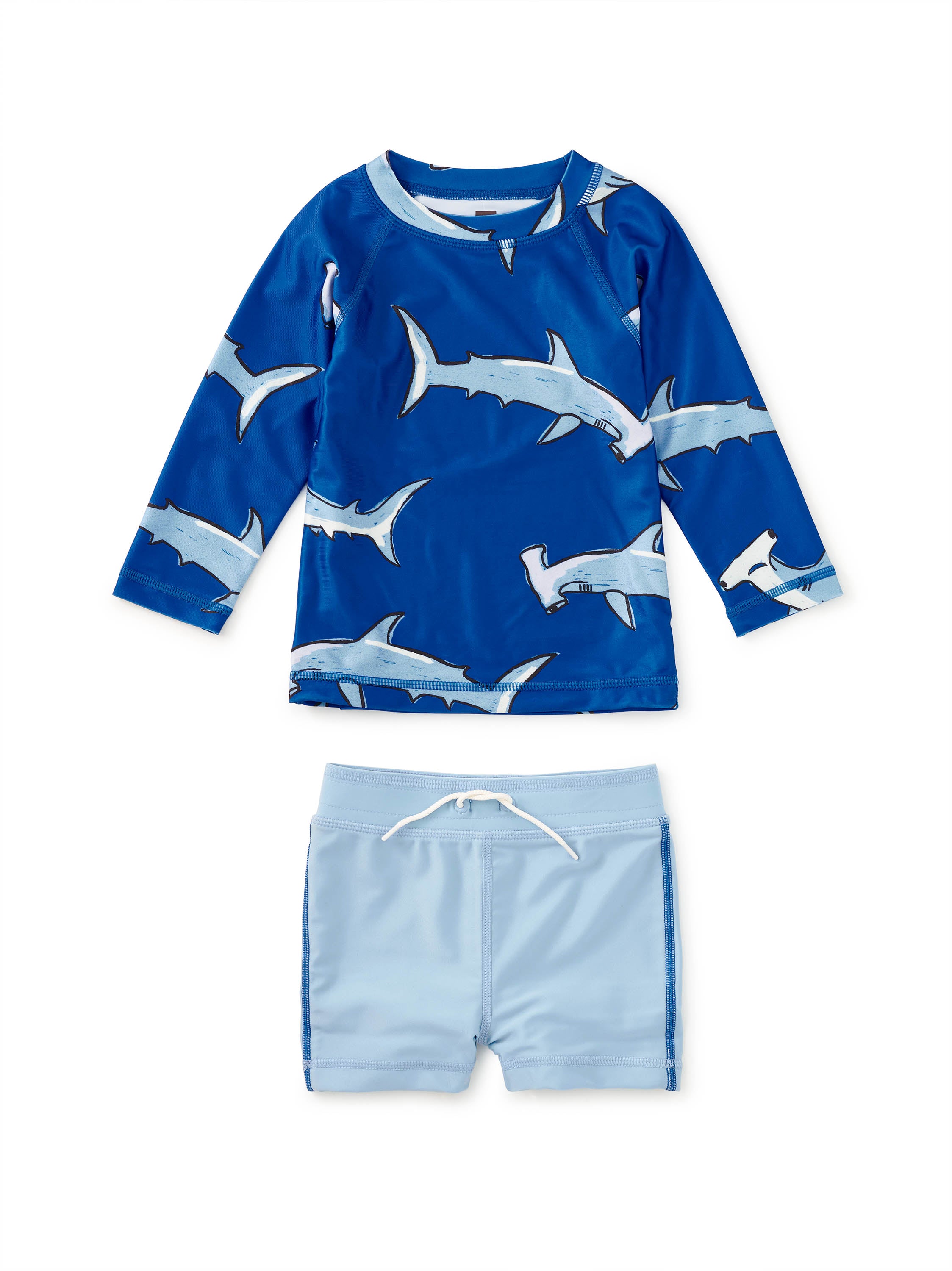 Tea Collection Rash Guard Baby Swim Set Hammerhead Sharks Little Sprout