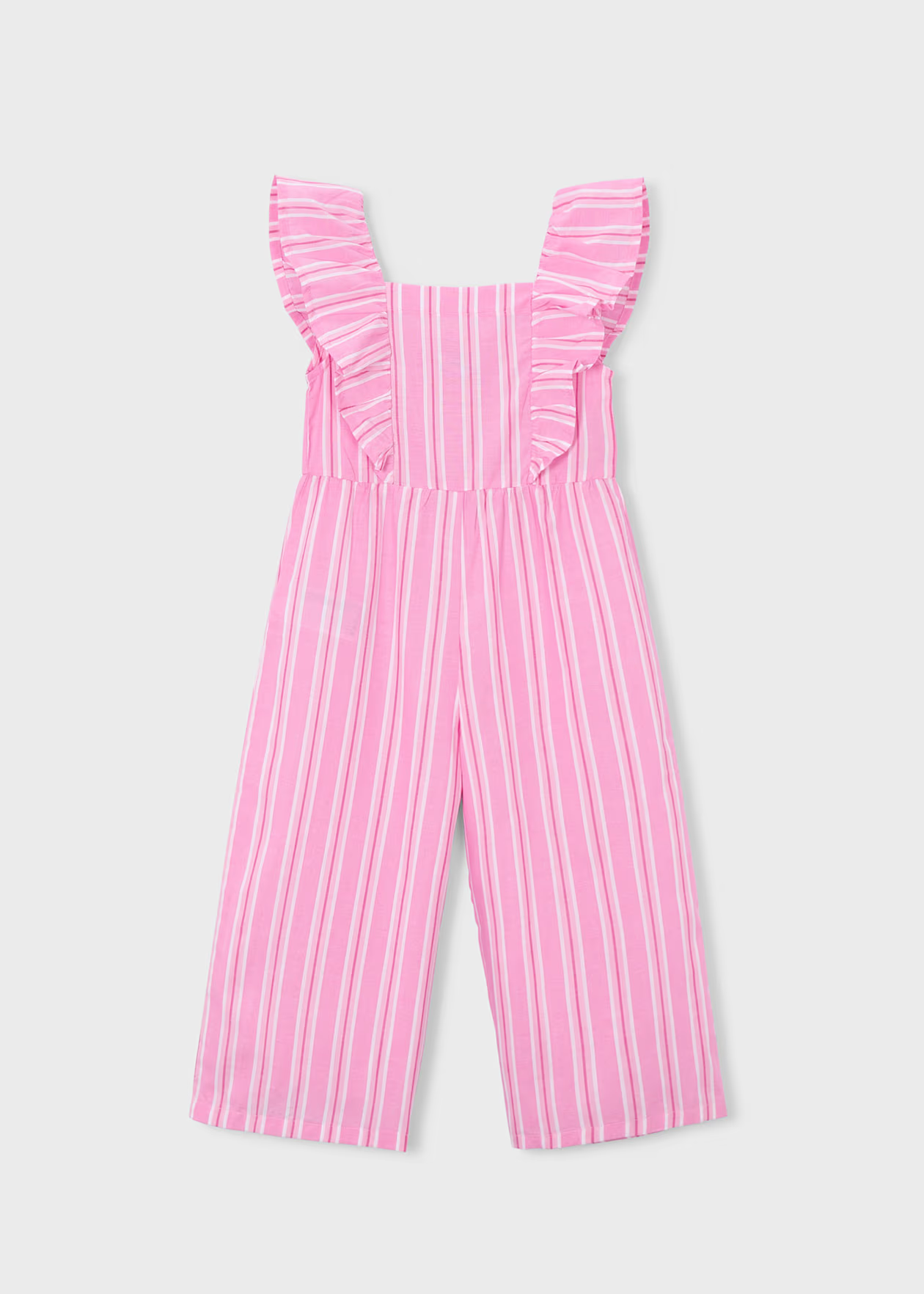 Mayoral Girl Striped Jumpsuit Candy Little Sprout