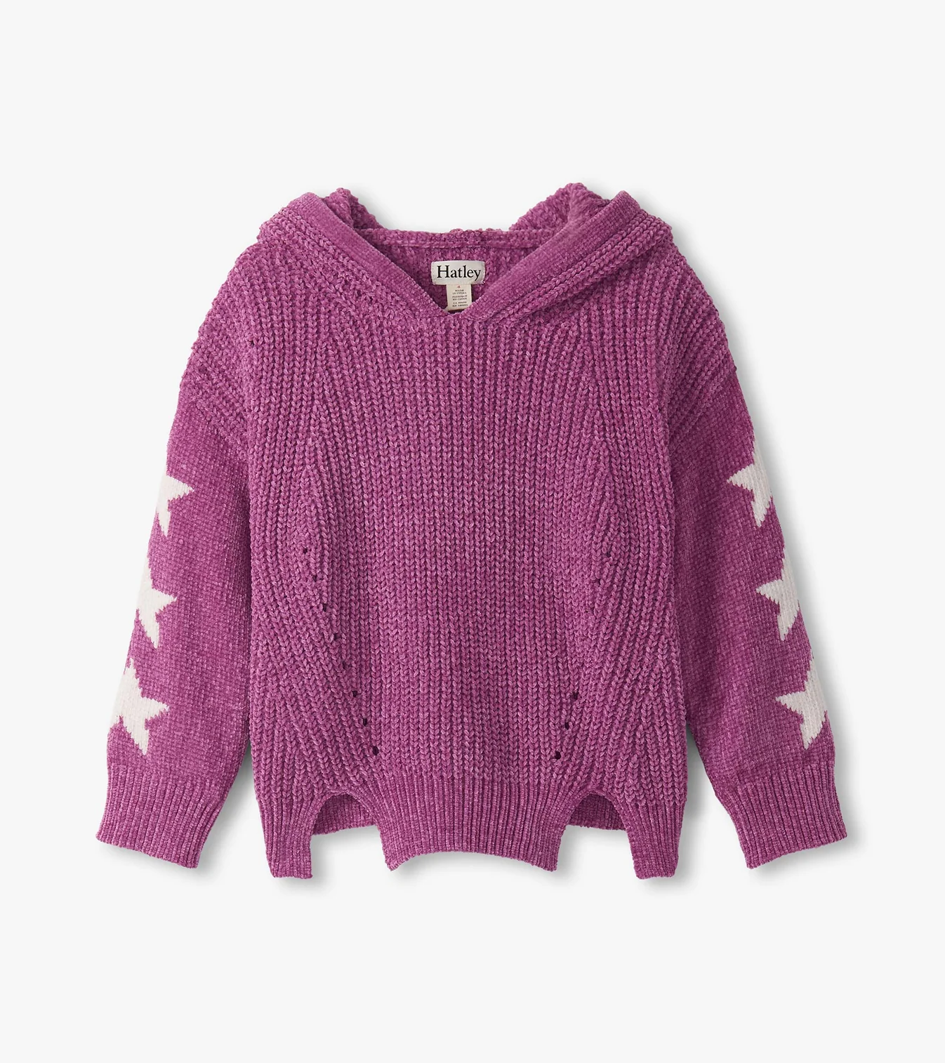 Hatley Radiant Orchid Chenille Pullover Sweater Little Sprout
