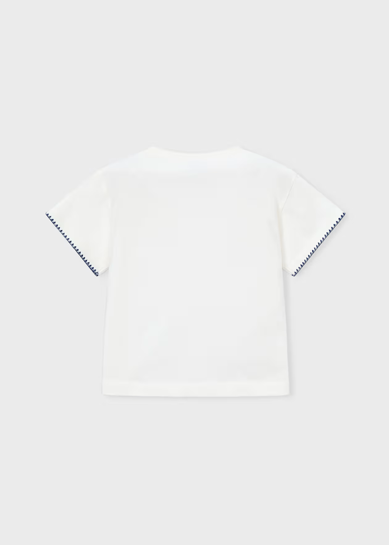 Applique T-Shirt - Ecru