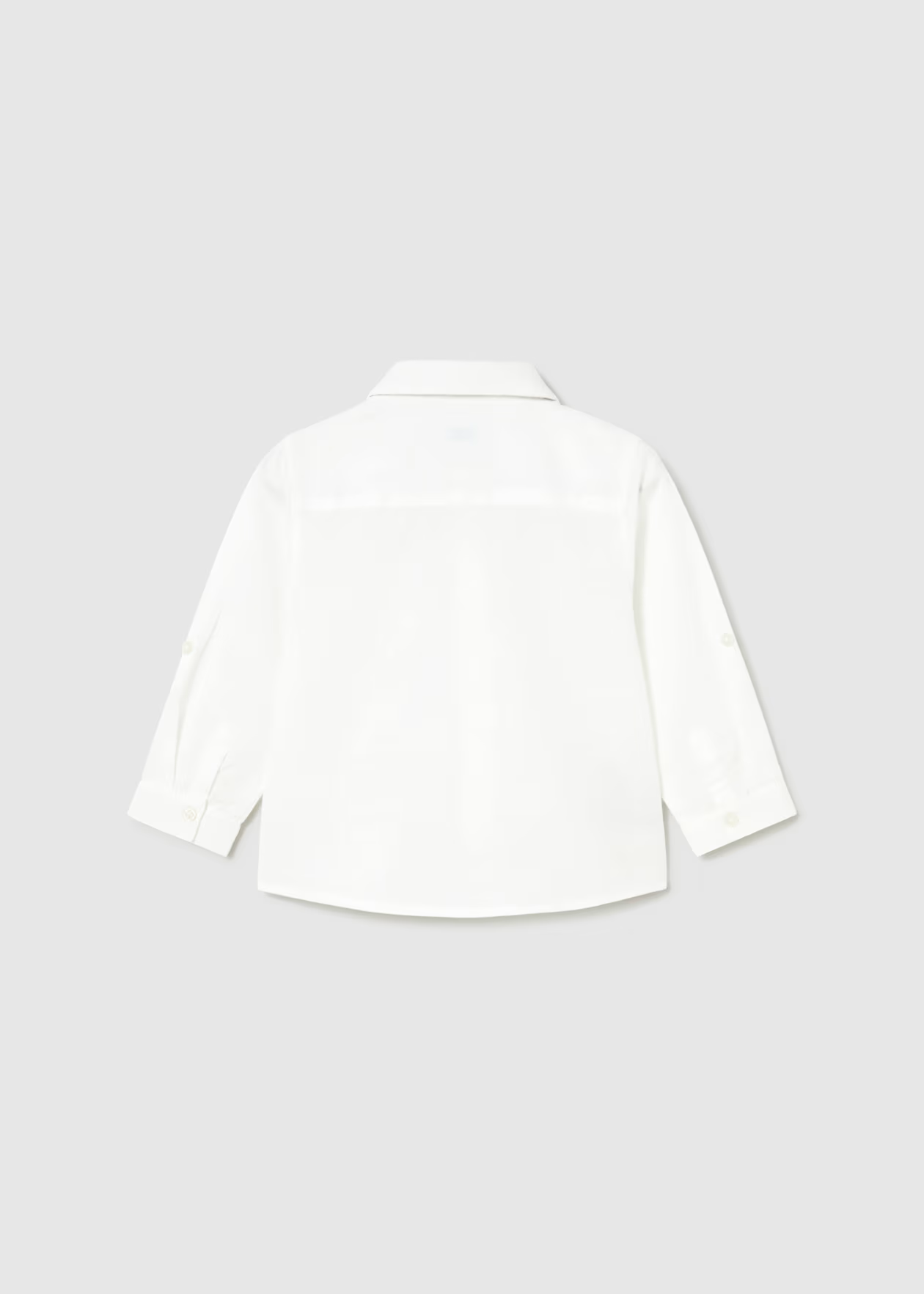 Baby Linen Shirt - White