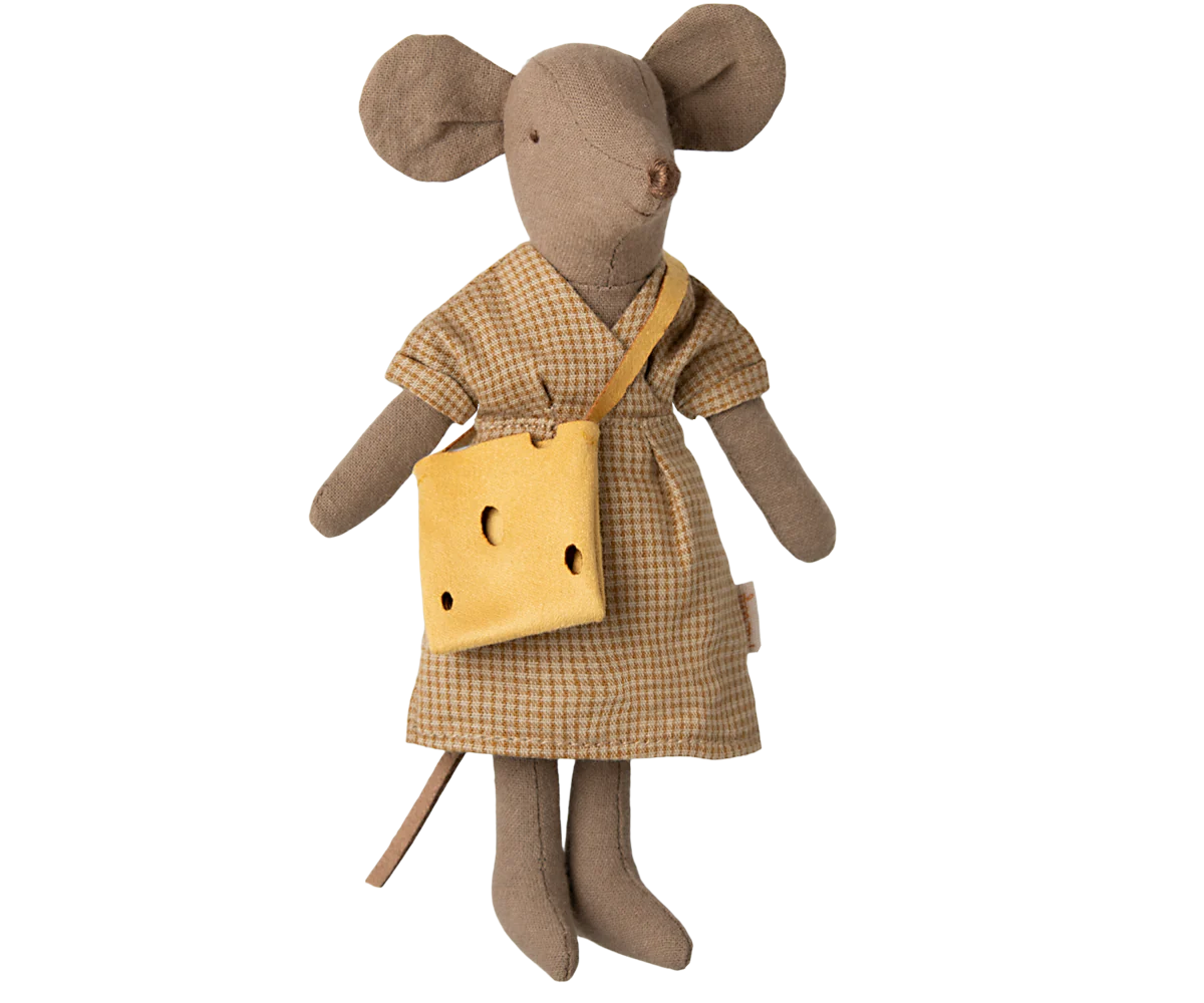Mum Mouse - Light Brown-Little Sprout