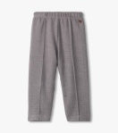 Baby Boy Dark Grey Stretch Herringbone Pants Little Sprout