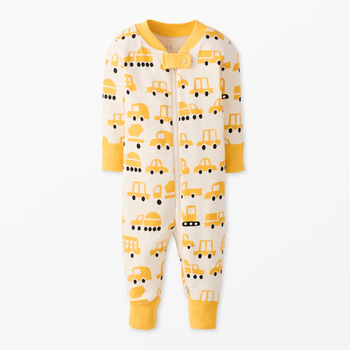 2-Way Sleeper Organic Cotton Rush Hour