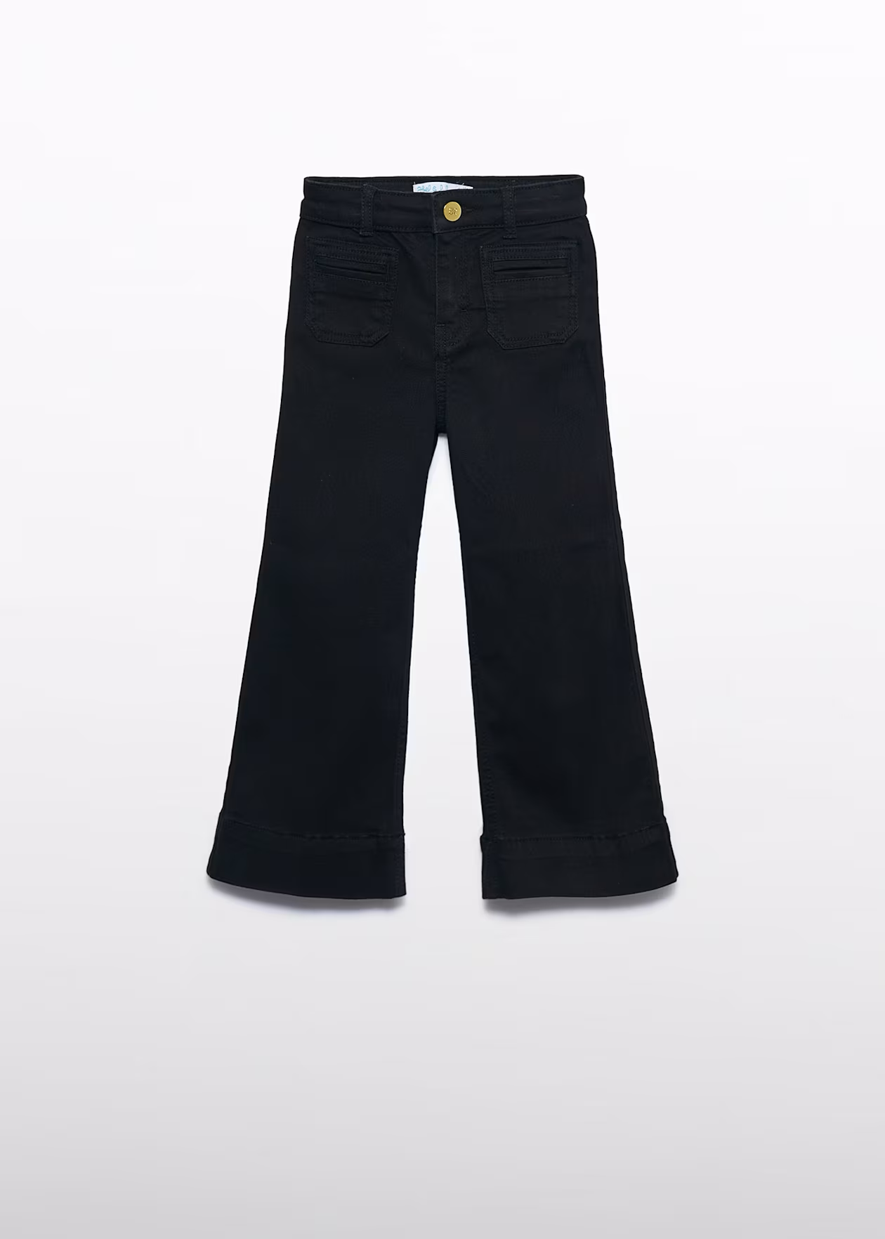 Abel and Lula Bootcut Jeans Black Little Sprout