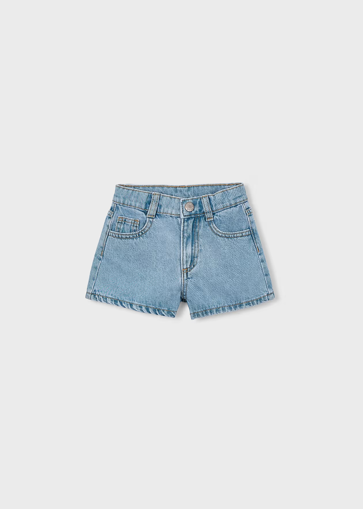Girl Denim Shorts Light Little Sprout Mayoral