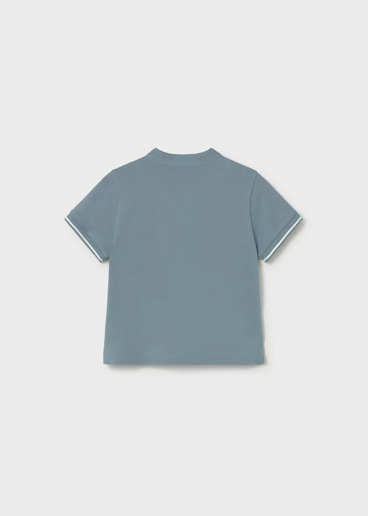 Baby Short Sleeve Henley Polo - Jade