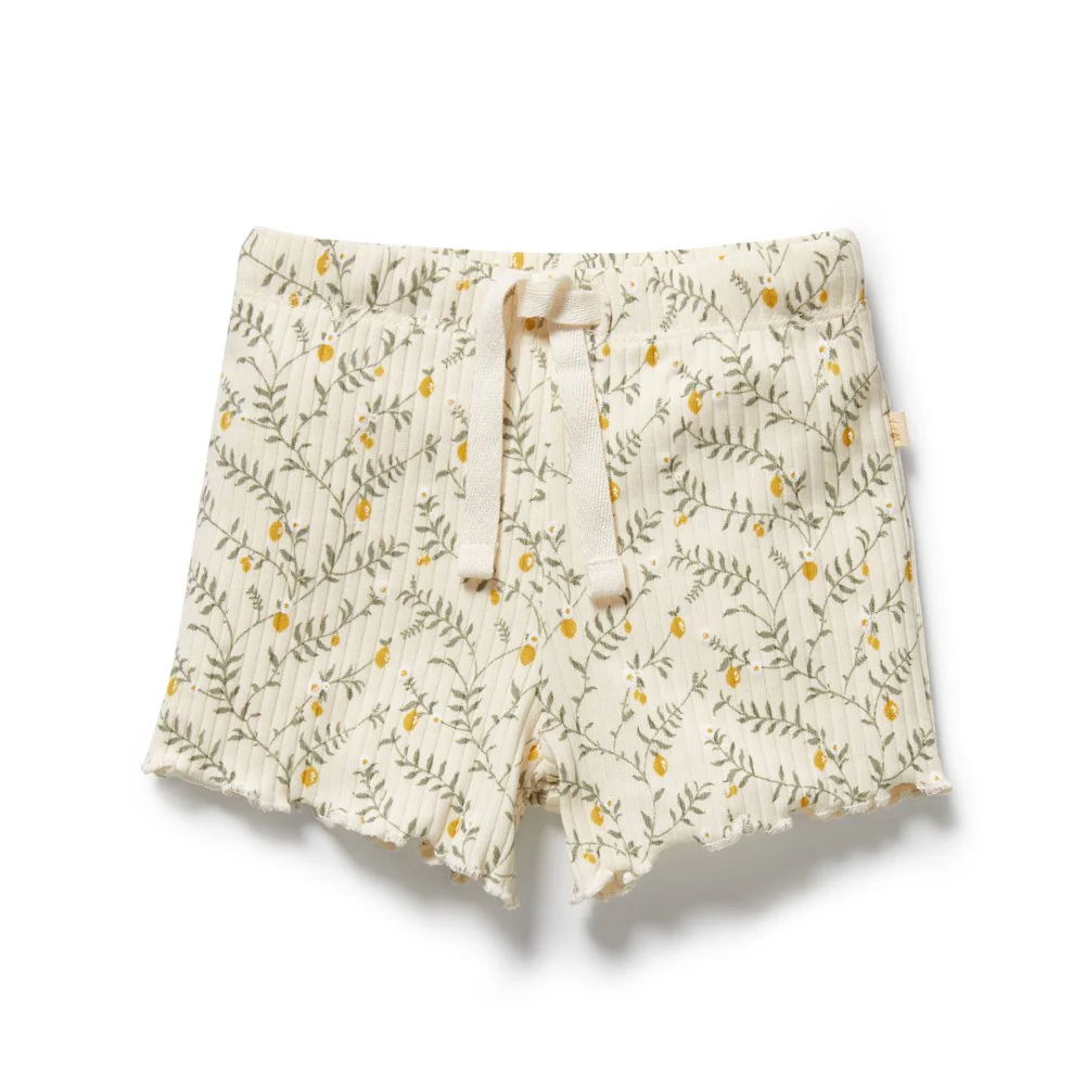 Wilson + Frenchy Lemon Leaf Organic Short Little Sprout