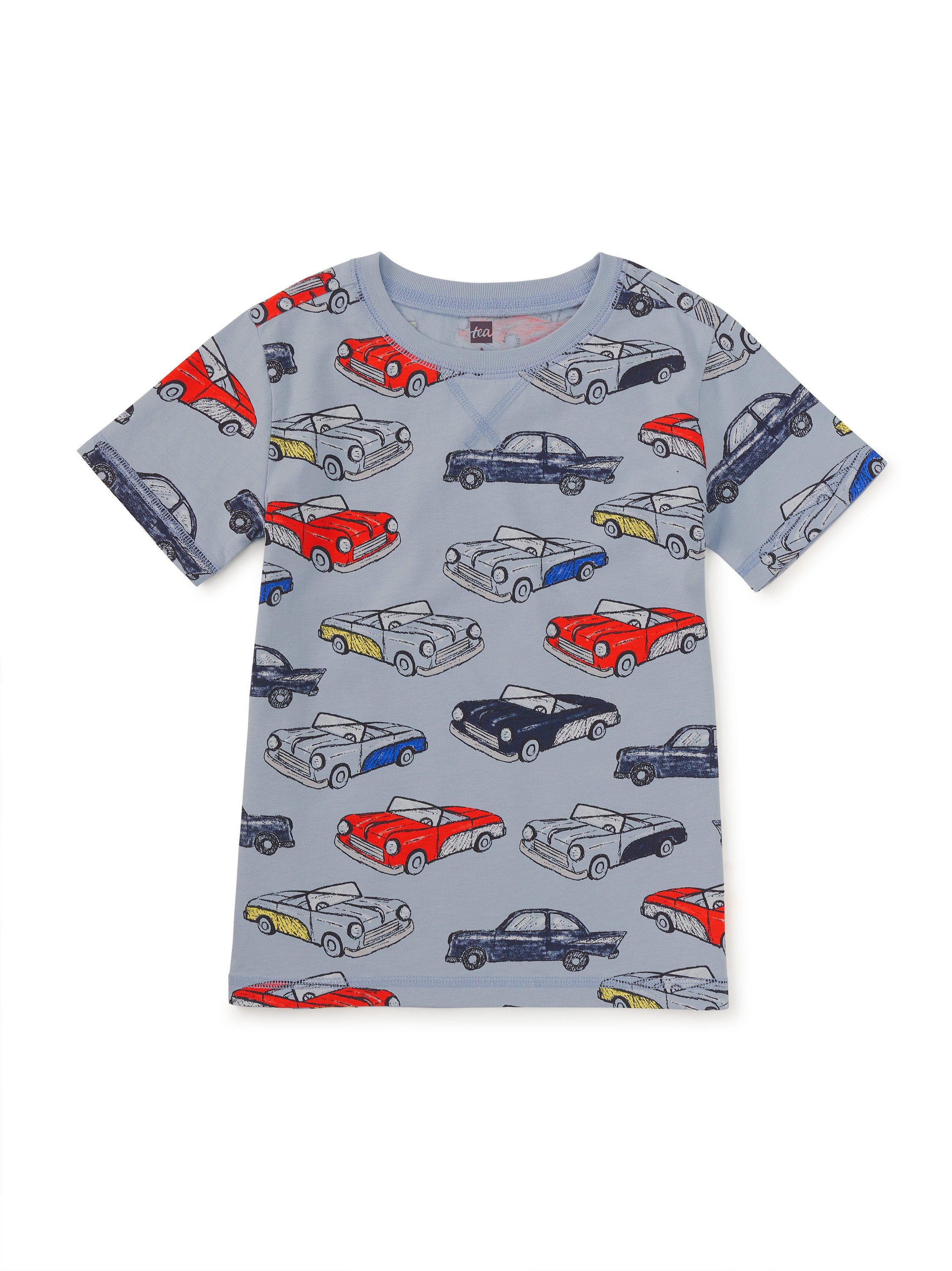 Printed Tee - Cuban Cars