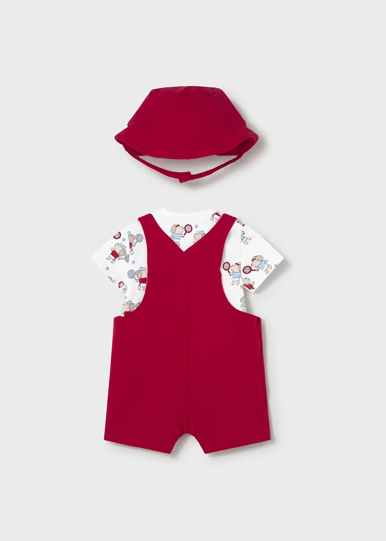 Newborn 3 Piece Set - Red