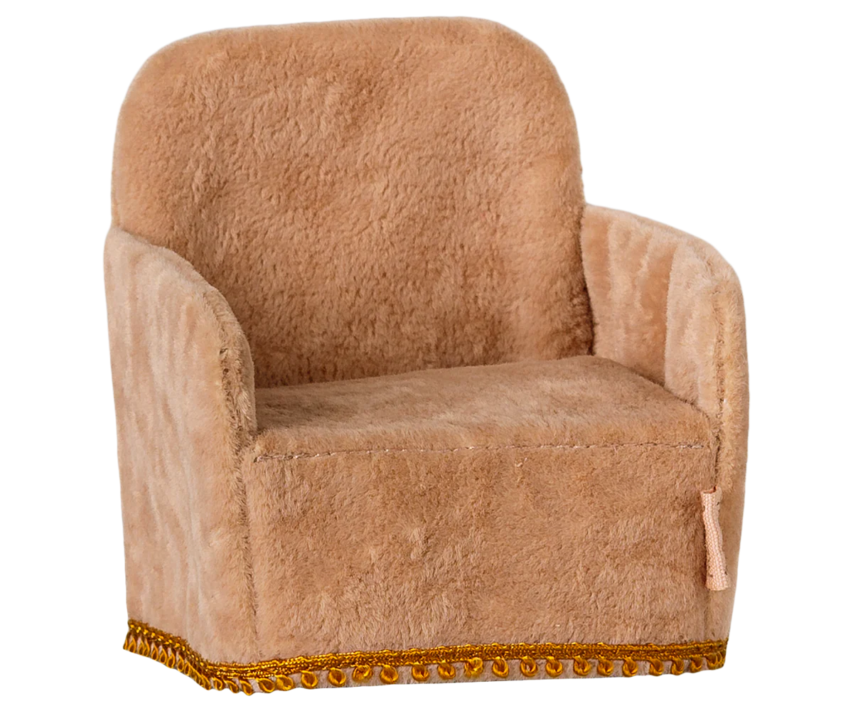 Folding Chair, Mouse - Powder-Little Sprout