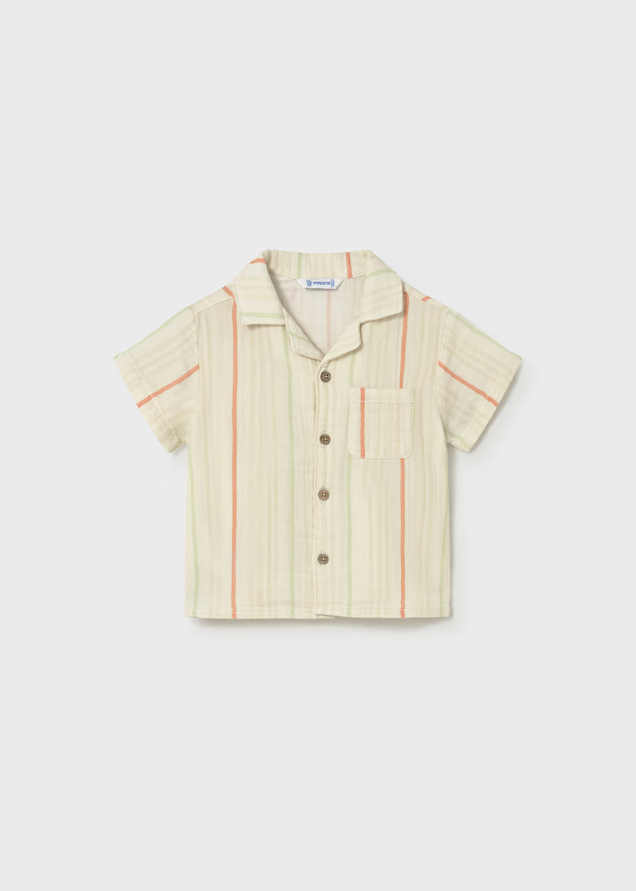 Mayoral Baby Bambula Shirt Stripes Little Sprout