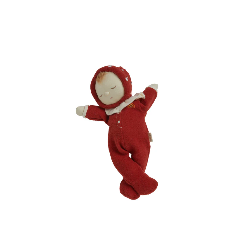 Dozy Dinkum Toadstool Moppet - Red