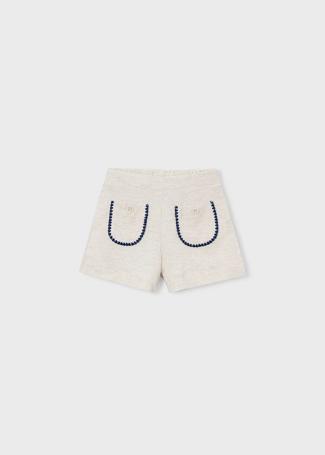 Mayoral Girl Shorts Linen Little Sprout