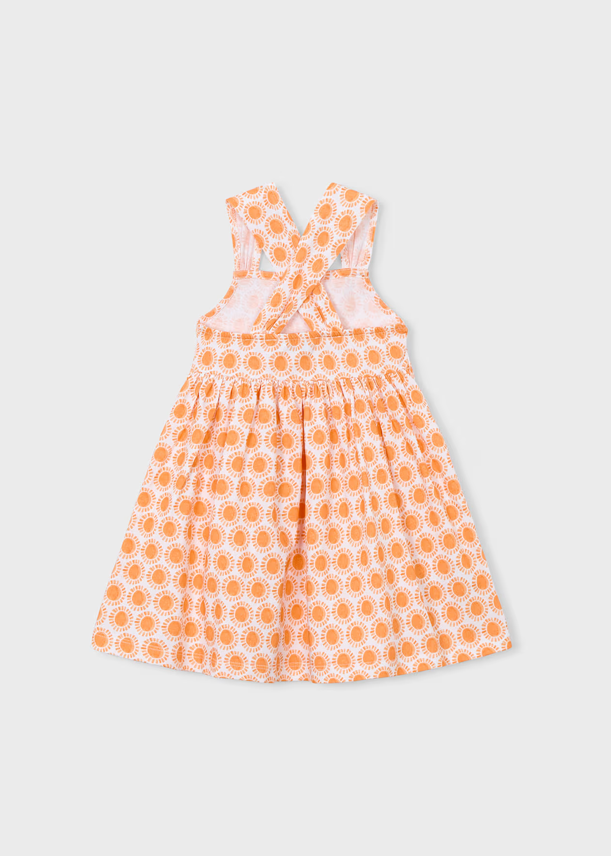 Printed Dress - Pumpkin