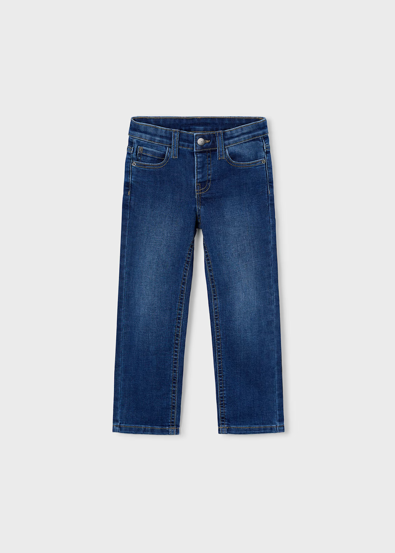 Mayoral Boy Slim Fit Jeans Dark Denim Little Sprout