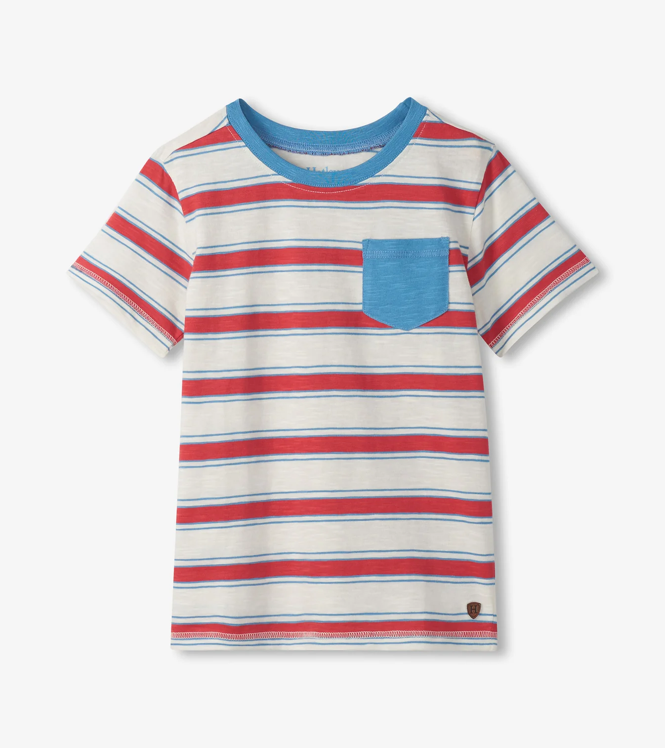Hatley East Coast Stripes Crew Neck Tee Little Sprout