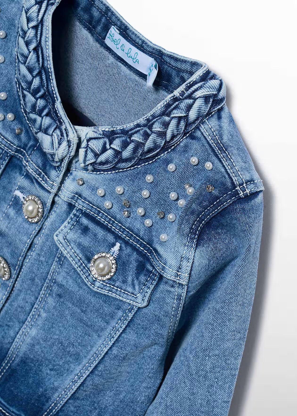 Pearl Denim Jacket - Bleached