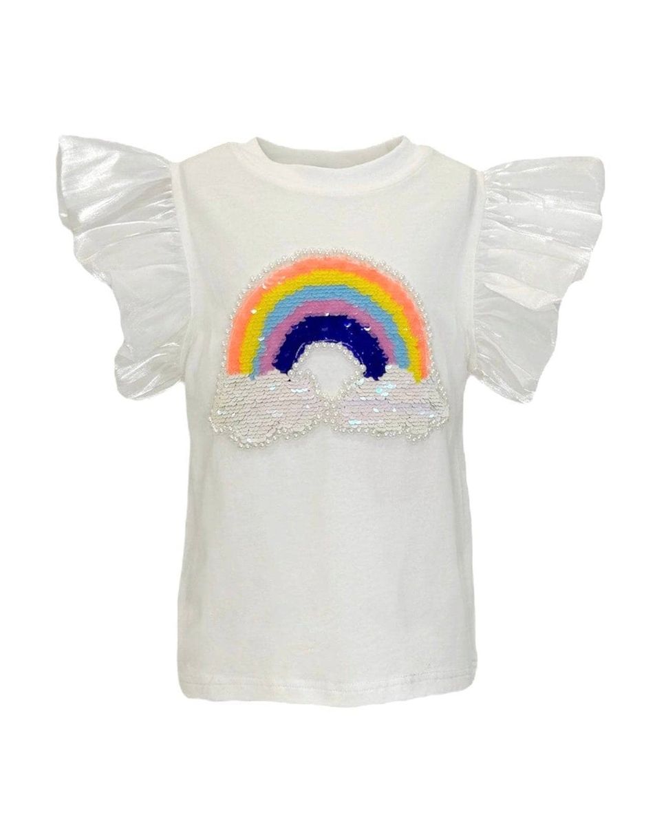 Rainbow Ruffle T-Shirt