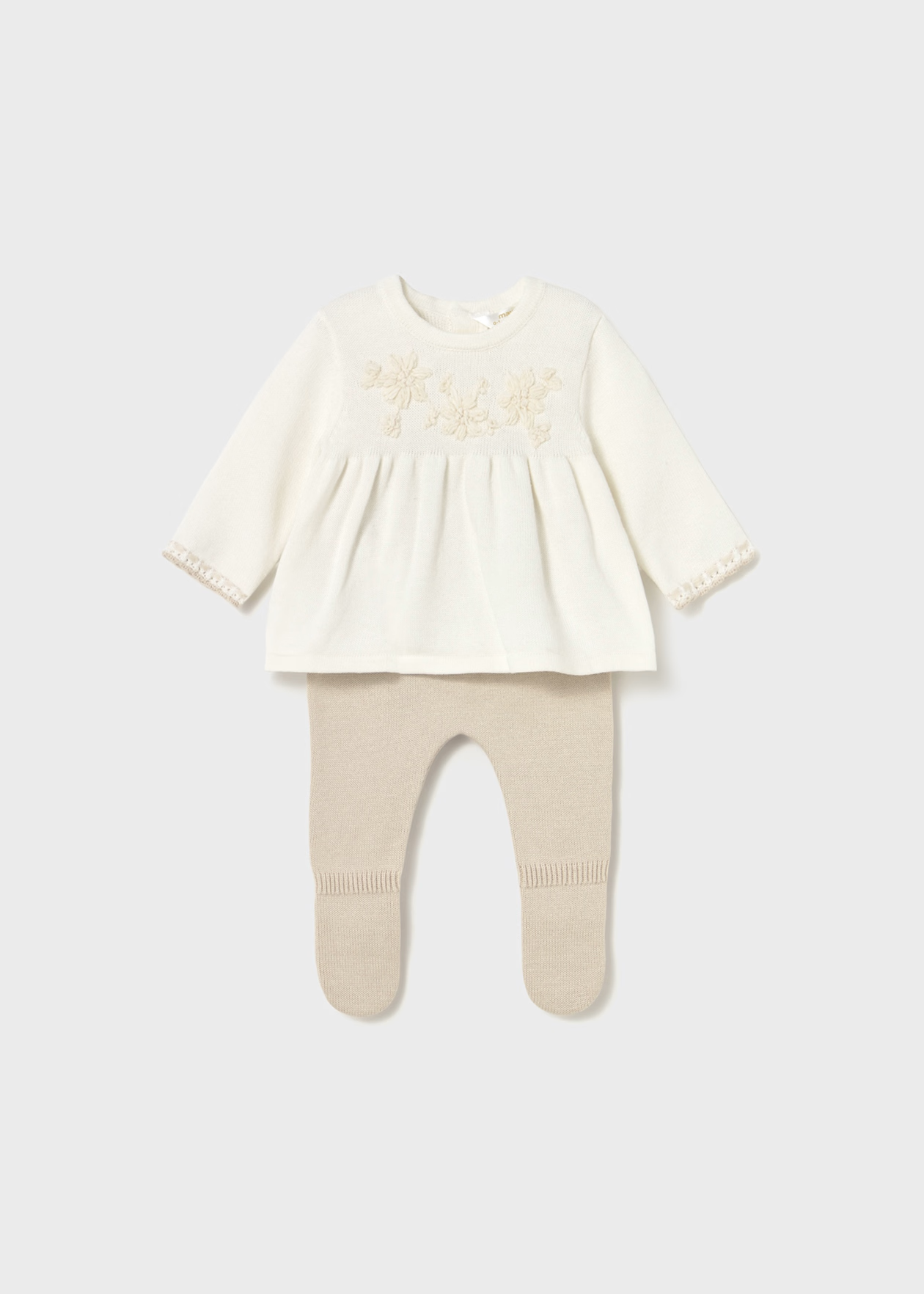 Mayoral Newborn Girl Sweater Set Little Sprout