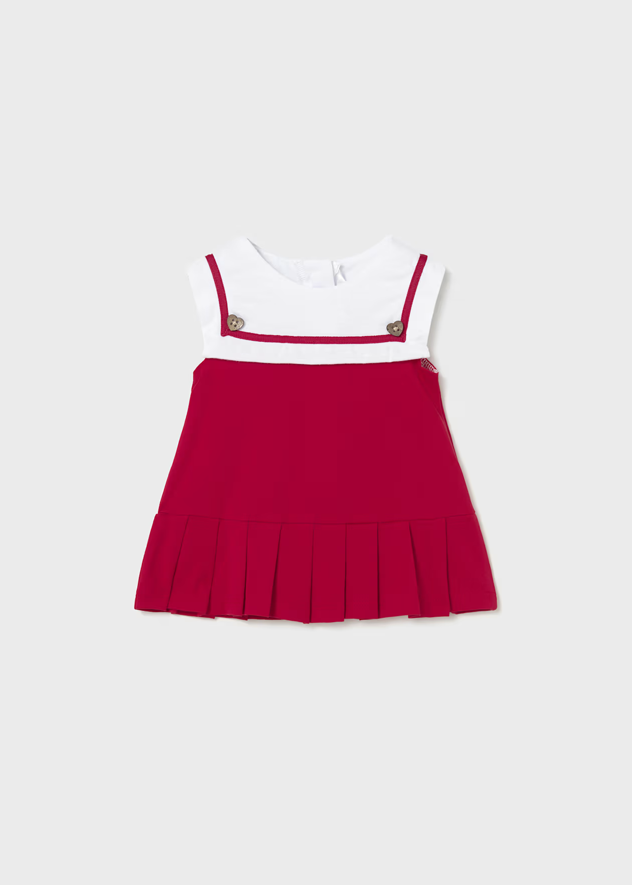 Newborn Girl Knit Dress Red Little Sprout