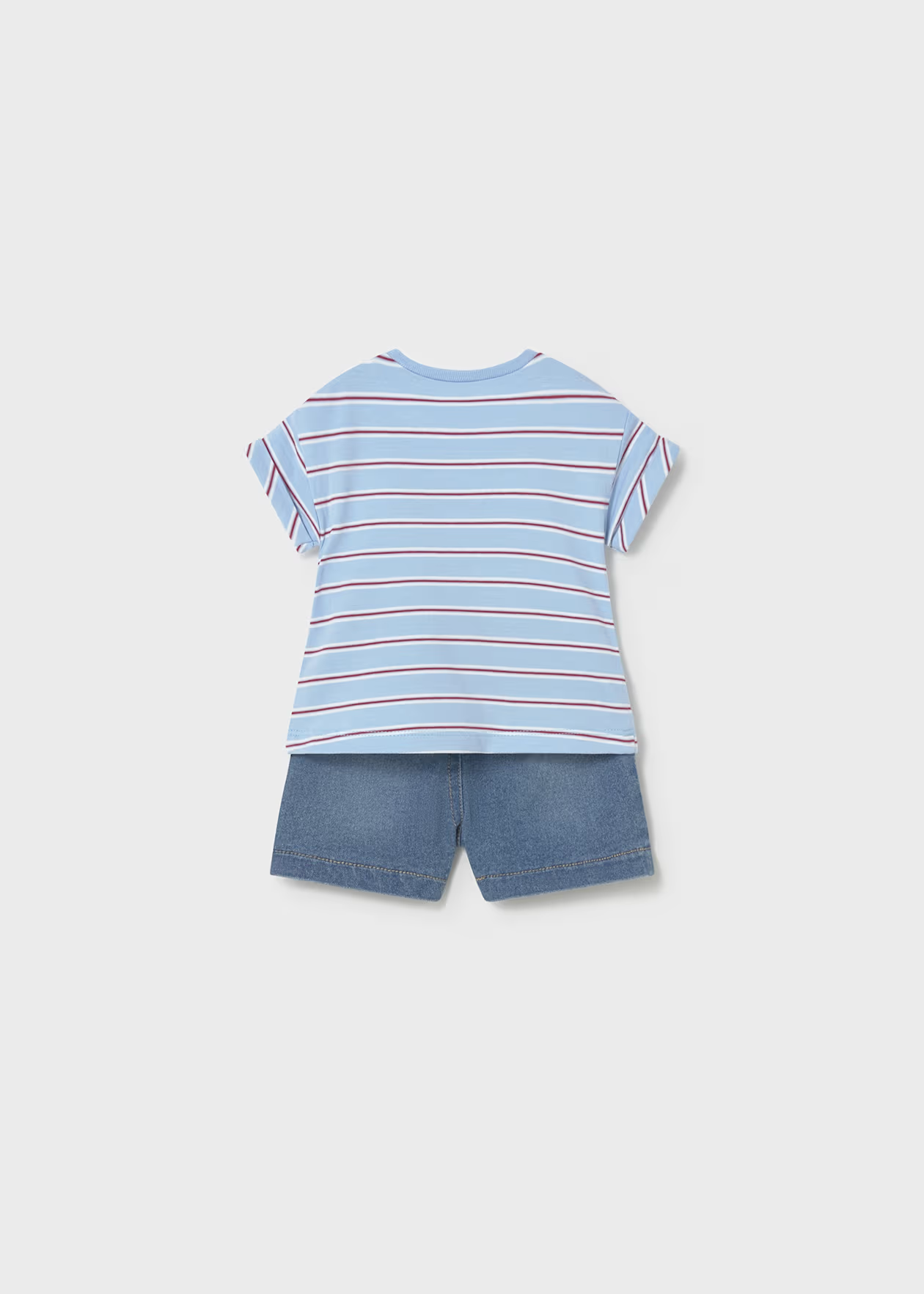 Newborn Shorts and T Shirt Set - Tide