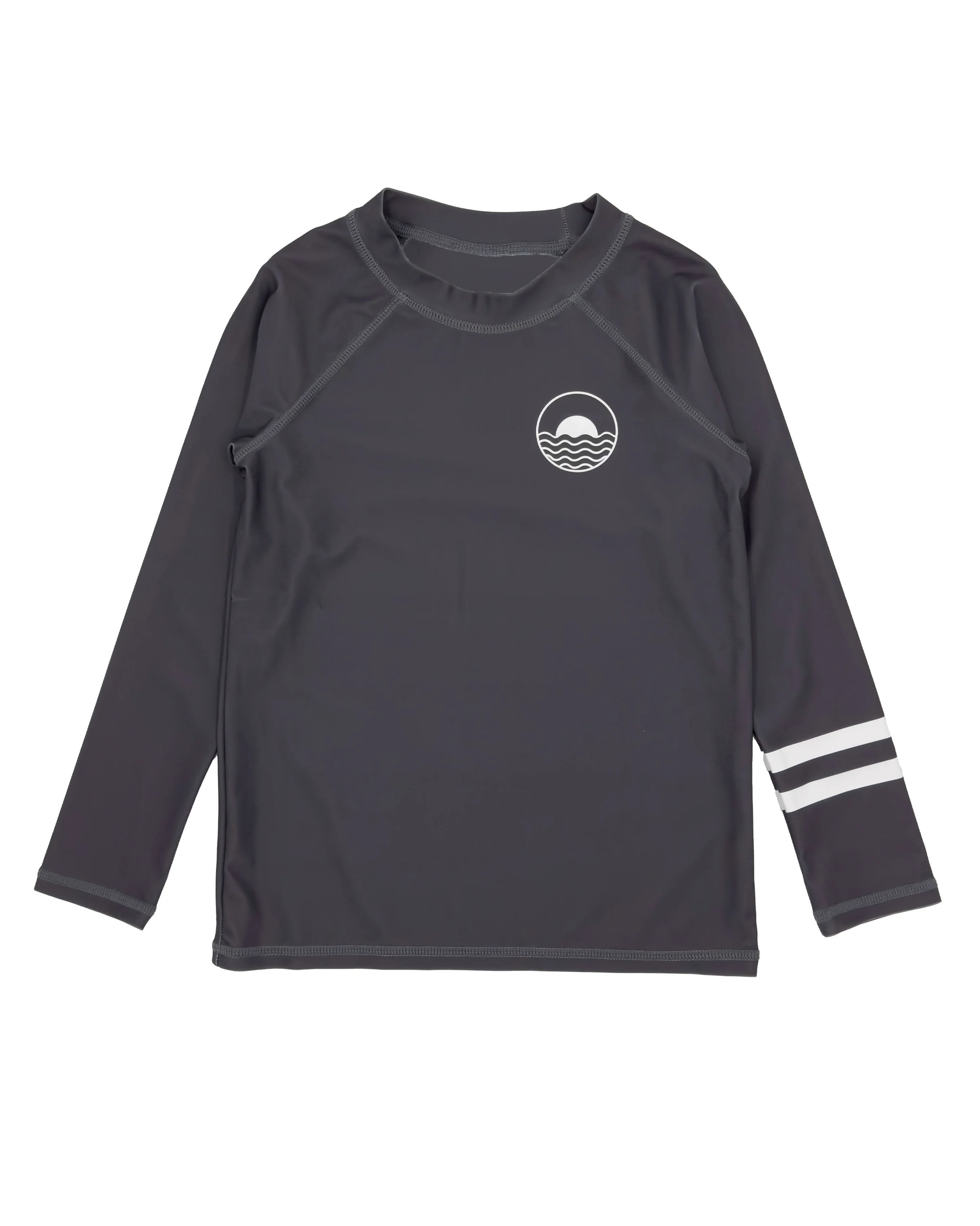 Icon Long Sleeve Rashguard - Charcoal