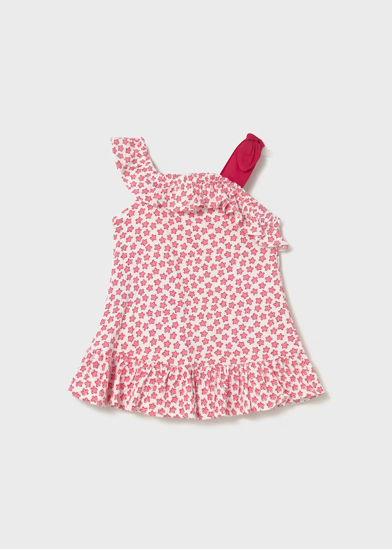 Mayoral Baby Bambula Dress Red Little Sprout