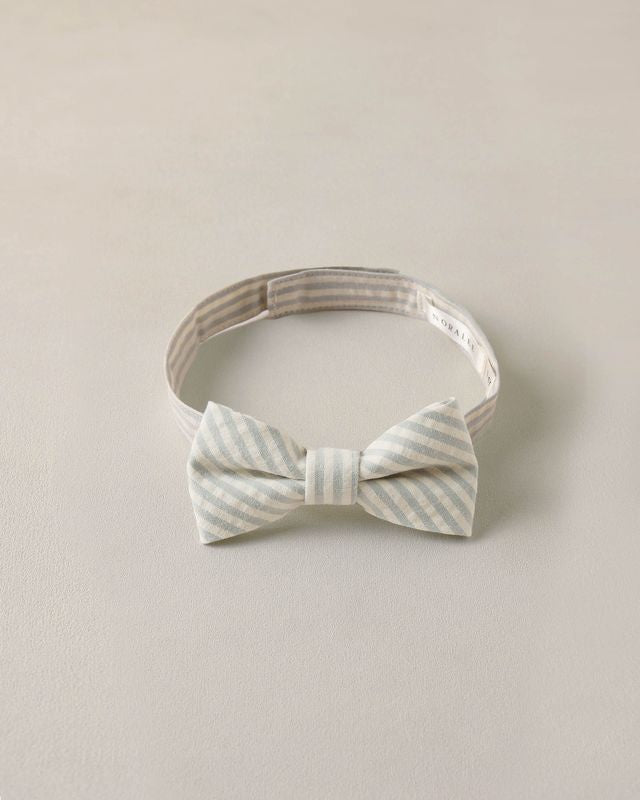 Bow Tie - Sky Stripe Seersucker
