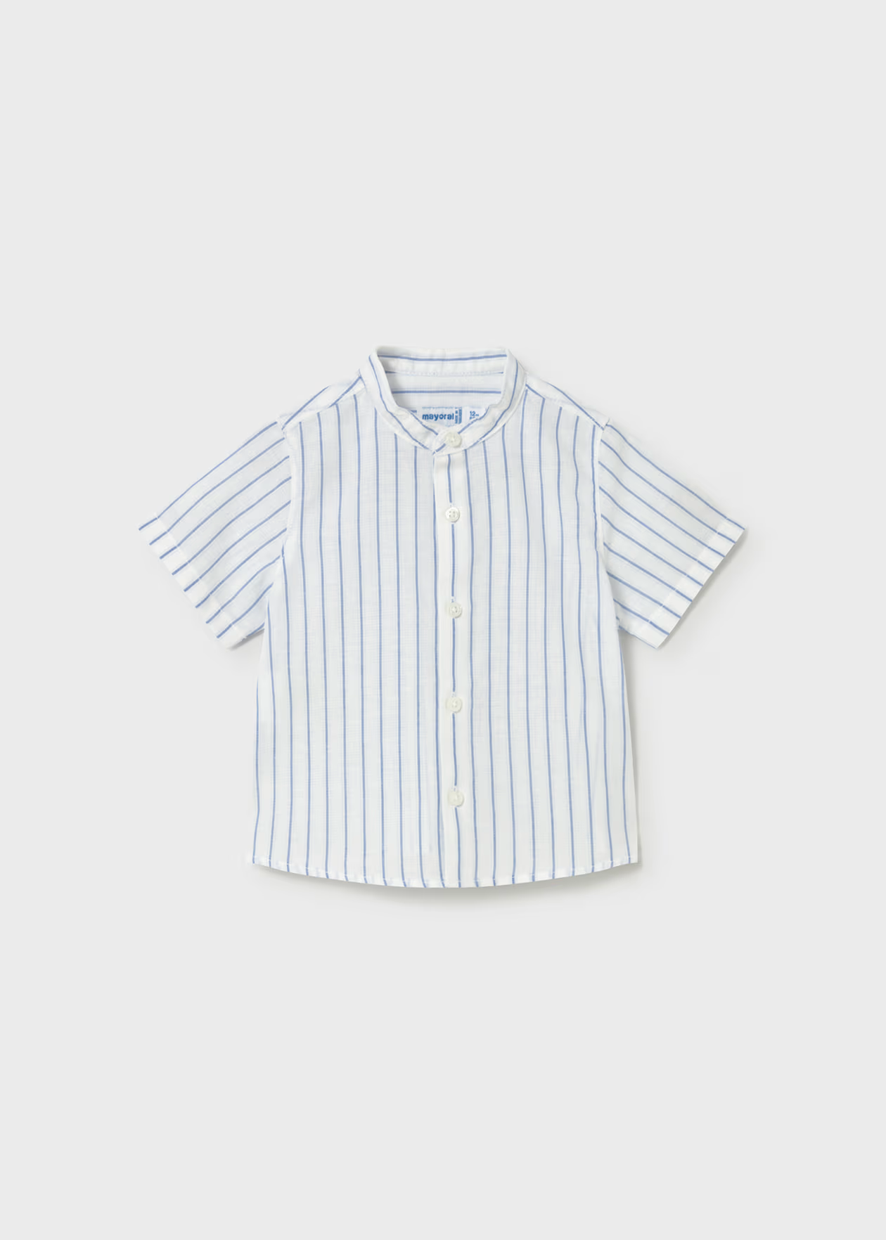 Mayoral Baby Boy Linen Shirt Ocean Little Sprout