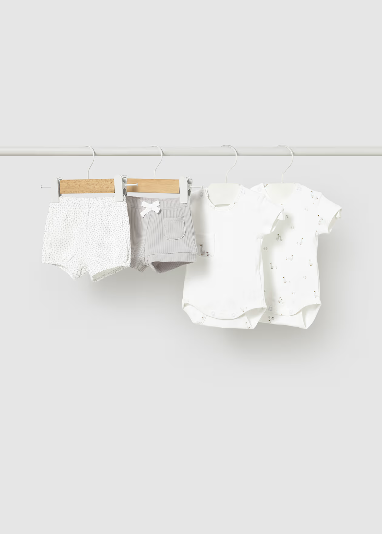 Mayoral 4 Piece Knit Set Silver Little Sprout