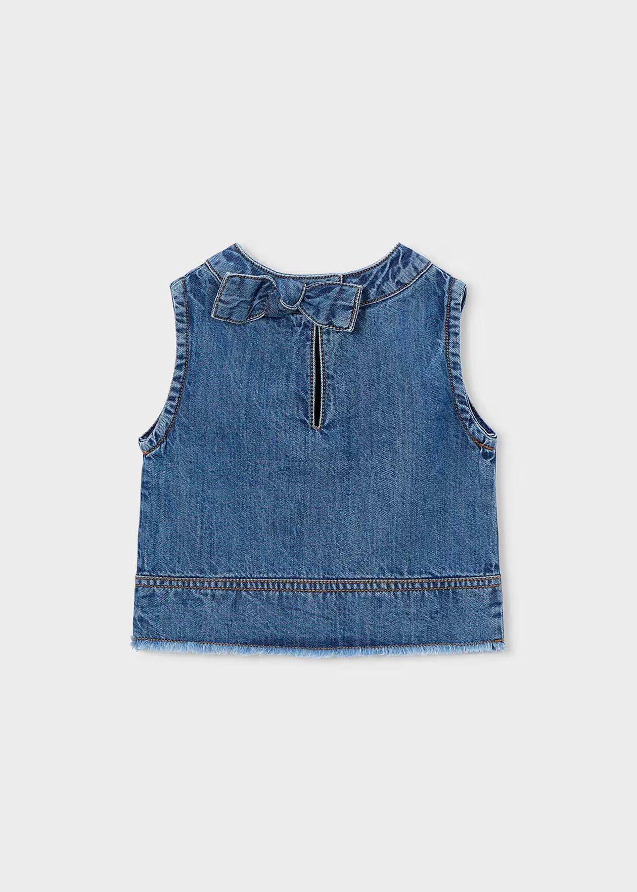 Girl Denim Top - Dark