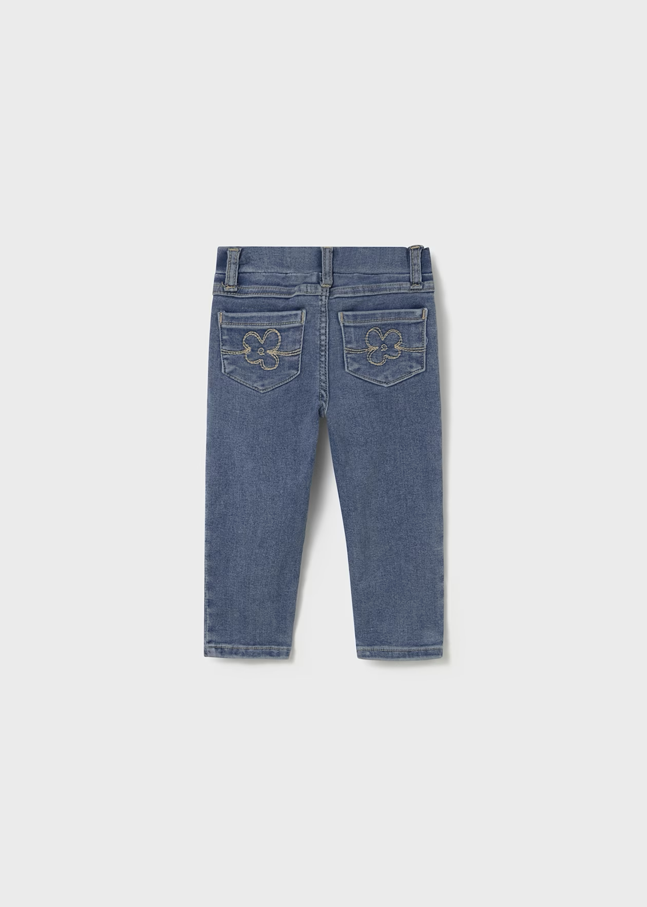 Baby Basic Skinny Jeans - Medium Denim