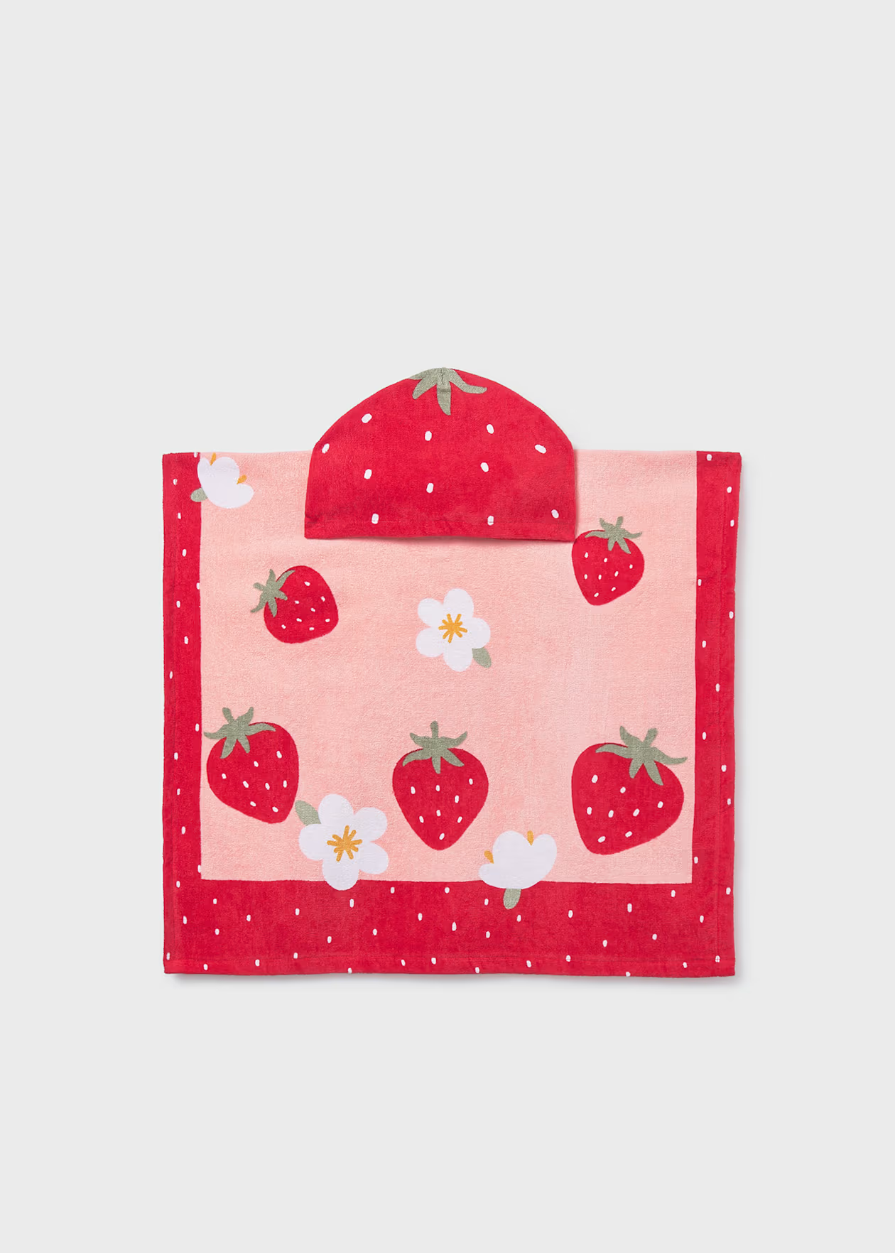 Baby Beach Towel Red Little Sprout