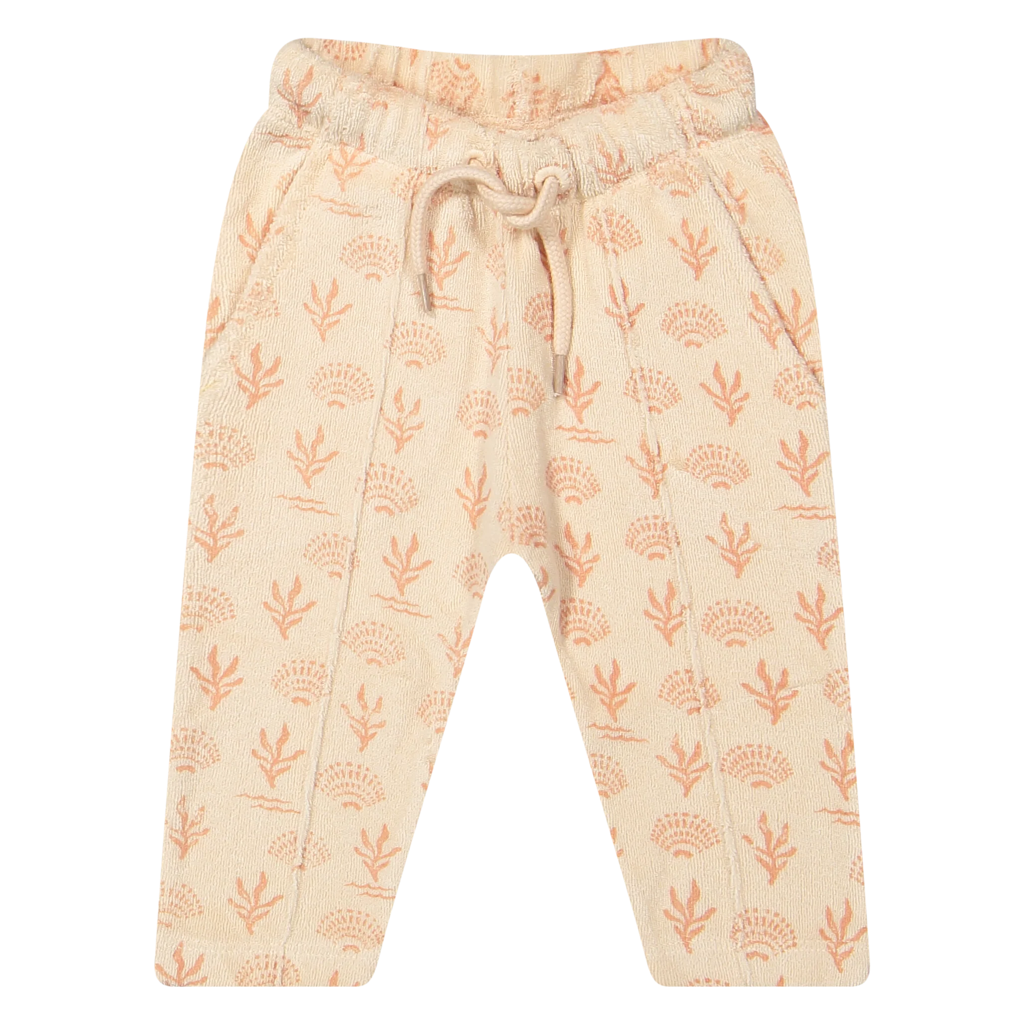 Jogging Pants Penn Terry AOP Seashells-Little Sprout