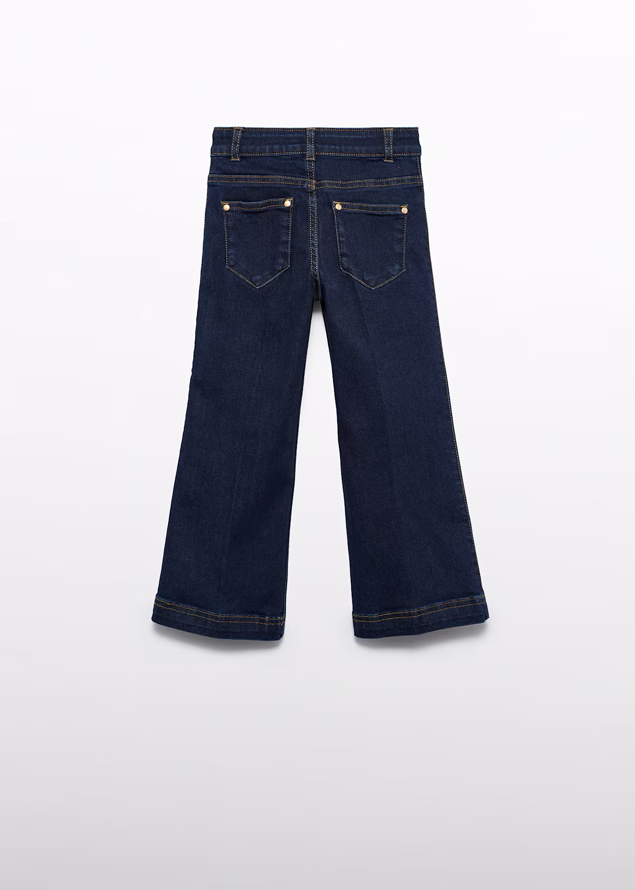 Palazzo Denim Pants - Dark Denim