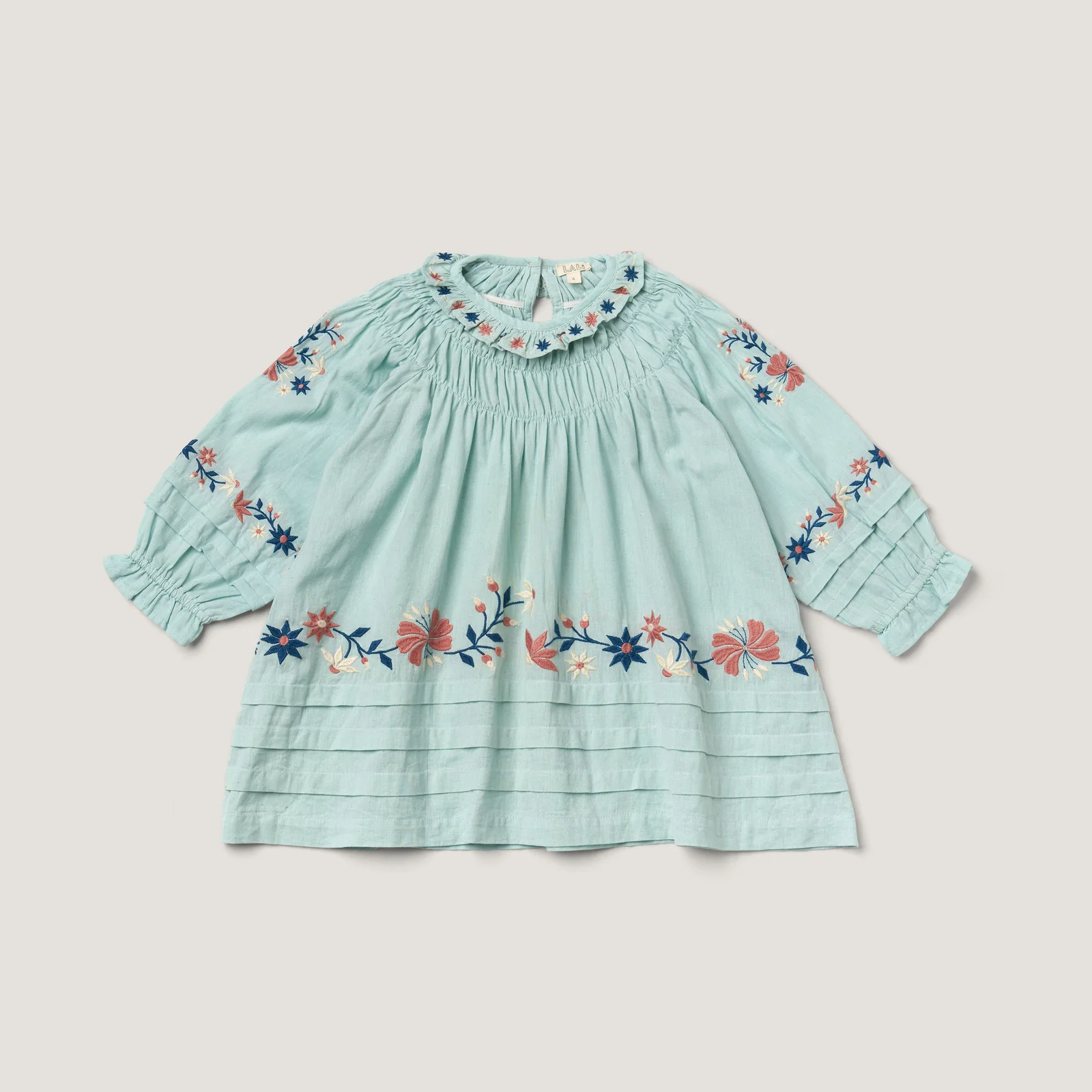 Tulip Dress Blue Haze Little Sprout