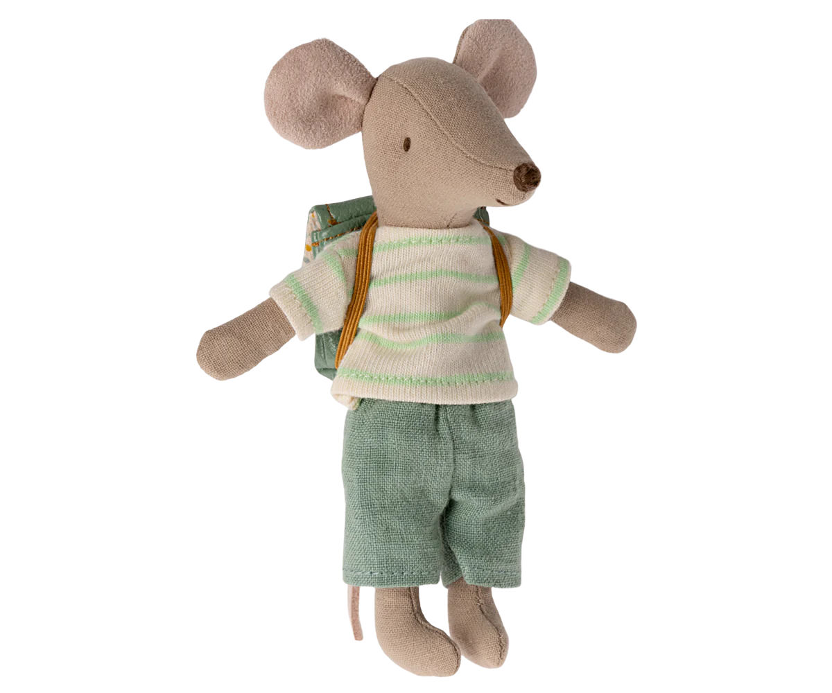 Tricycle Mouse, Big Brother - Mint-Little Sprout