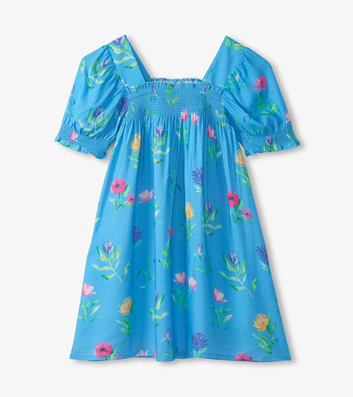 Hatley Hyper Real Floral Smocked Dress Little Sprout