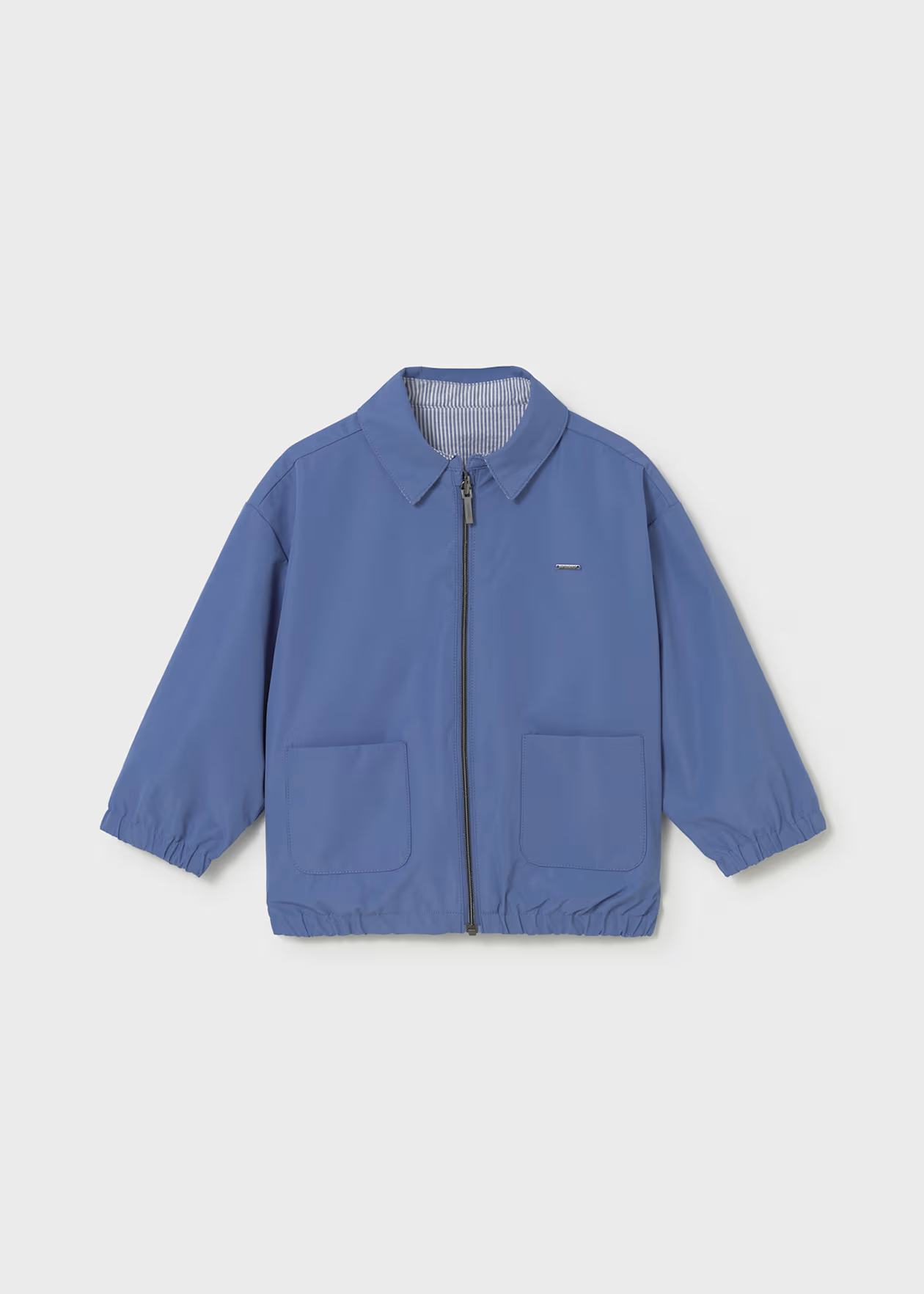 Baby Reversible Windbreaker - Capri Blue