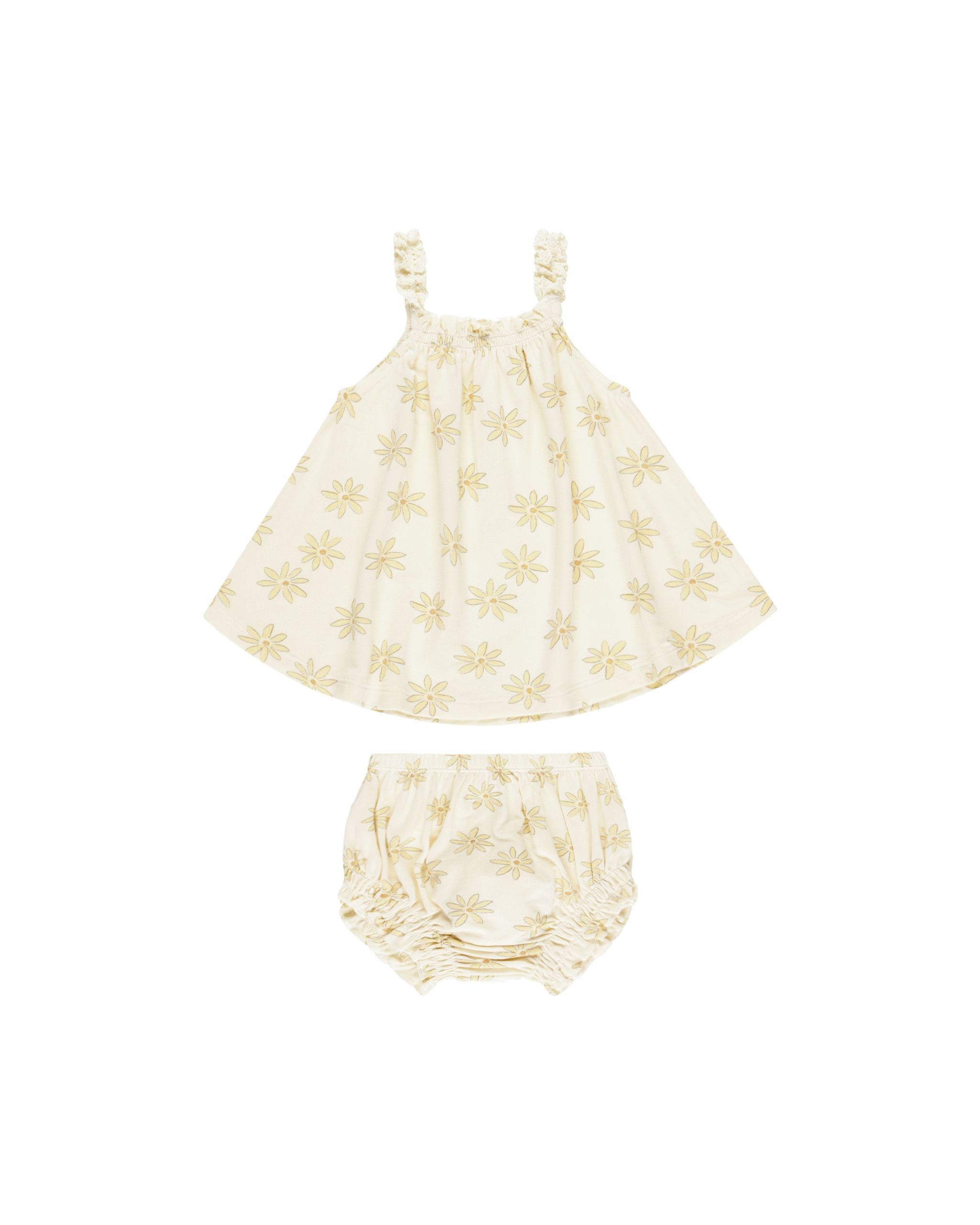 Swing Top and Bloomer Set - Daisies