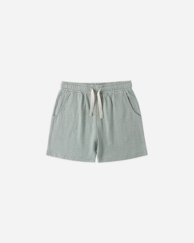 Rylee + Cru Sam Short Sea Green Little Sprout